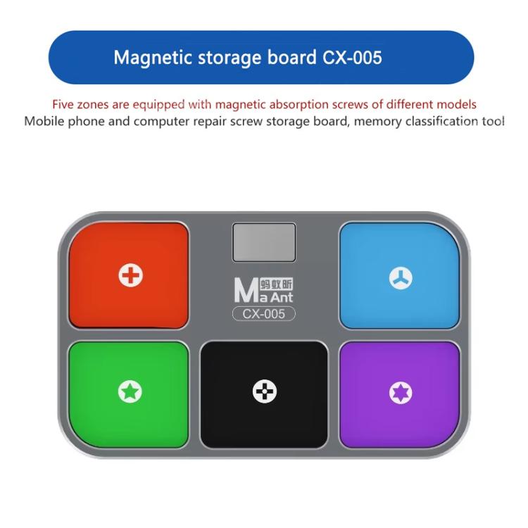 MaAnt CX-005 Screw Magnetic Flare Storage Board for Electronic Equipment Repair