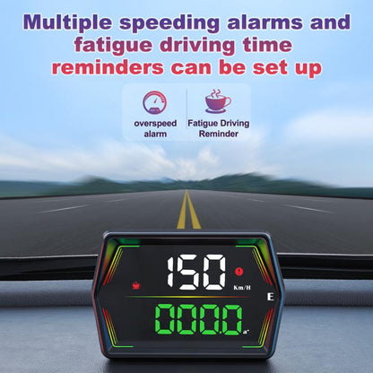 G21 Car HD Display GPS Speedometer Car OBD Meter Display Head-Up Display with Suction Cup Holder