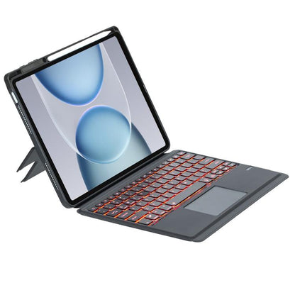 Detachable Backlit Bluetooth Keyboard Leather Case with Touchpad, For Honor MagicPad4 / MagicPad 3 Pro, For Honor Pad V9 / Pad GT