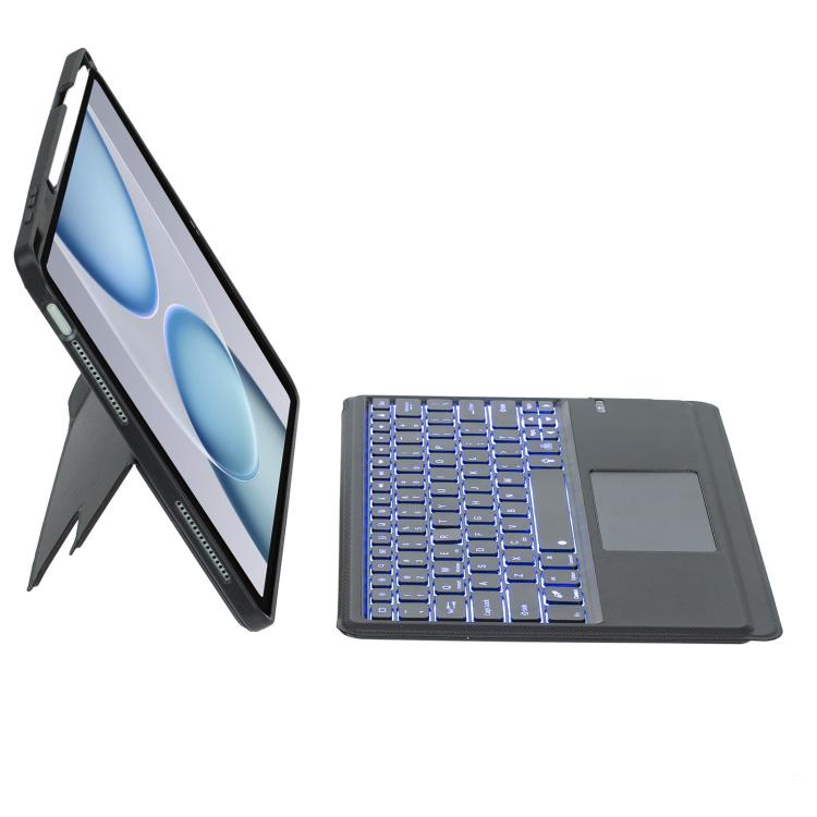 Detachable Backlit Bluetooth Keyboard Leather Case with Touchpad, For Honor MagicPad4 / MagicPad 3 Pro, For Honor Pad V9 / Pad GT