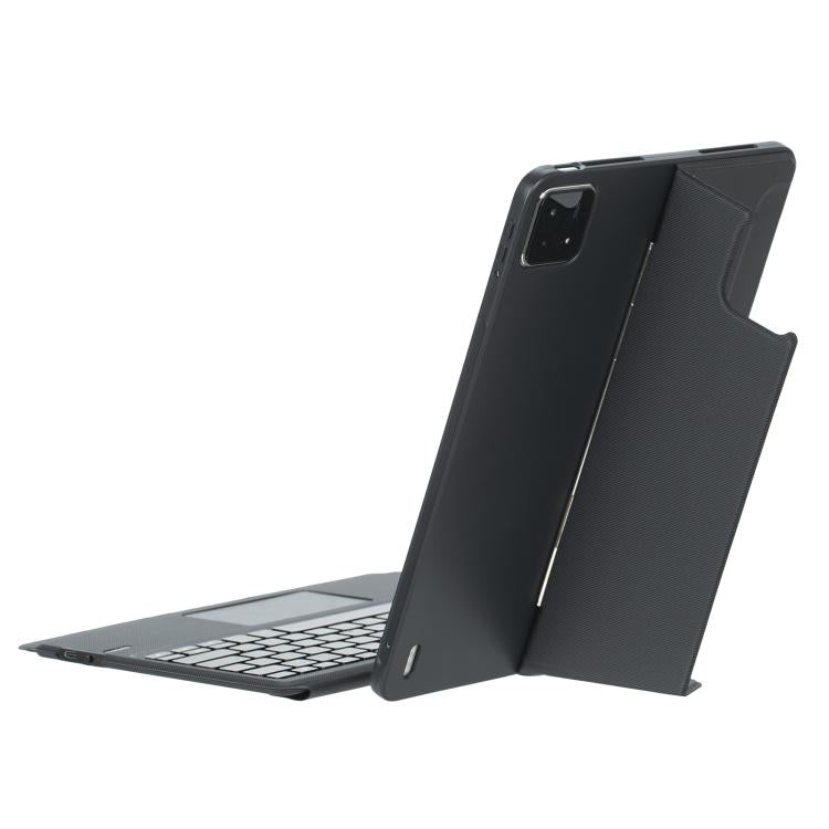 Detachable Backlit Bluetooth Keyboard Leather Case with Touchpad, For Honor MagicPad4 / MagicPad 3 Pro, For Honor Pad V9 / Pad GT