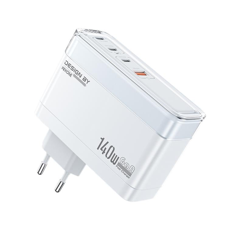 WK WP-U20 lceyon 140W GaN Multi-function Charger, EU Plug, UK Plug