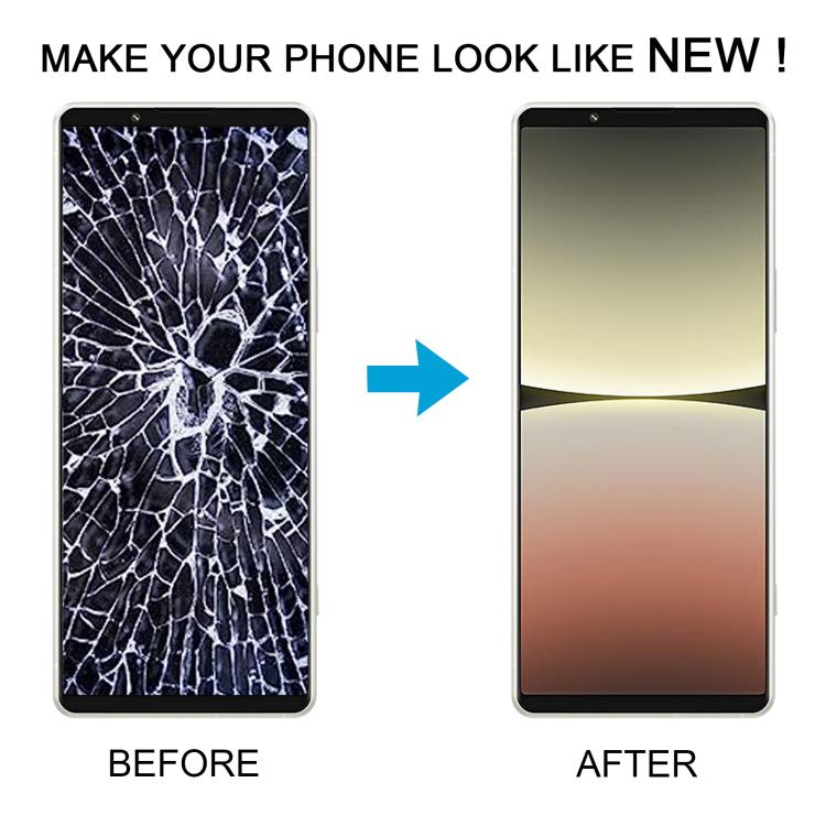 TFT-LCD-Bildschirm mit Digitizer (komplett), für Sony Xperia 5 IV, für Sony Xperia 10 IV, für Sony Xperia 5 III, für Sony Xperia 10 III, für Sony Xperia 5 II, für Sony Xperia 10 II