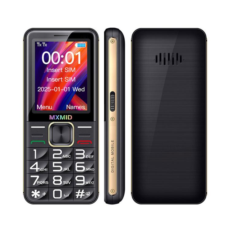 MXMID G880 Pro Big Keys Elder Phone, 2.4 inch, MT6261D, 1600mAh Battery ...