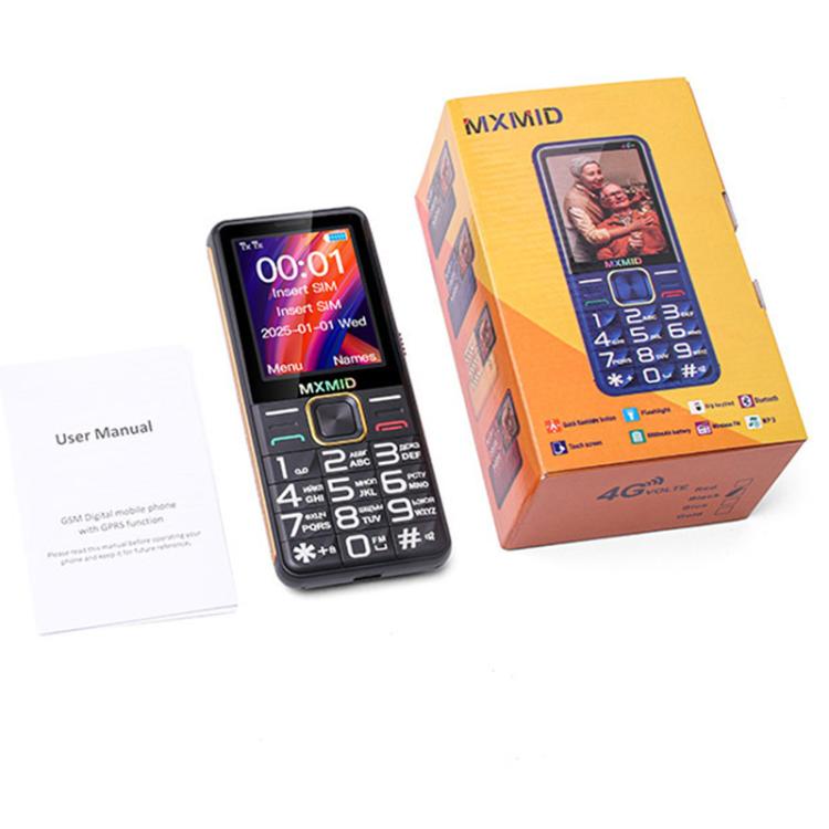 MXMID G880 Pro Big Keys Elder Phone, 2.4 inch, MT6261D, 1600mAh Battery, LED Flashlight, Network: 2G