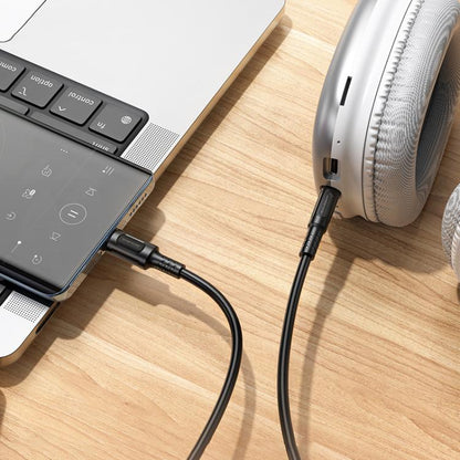 Borofone BL25B 3.5mm to Type-C Nice Digital AUX Audio Cable, Length: 1m