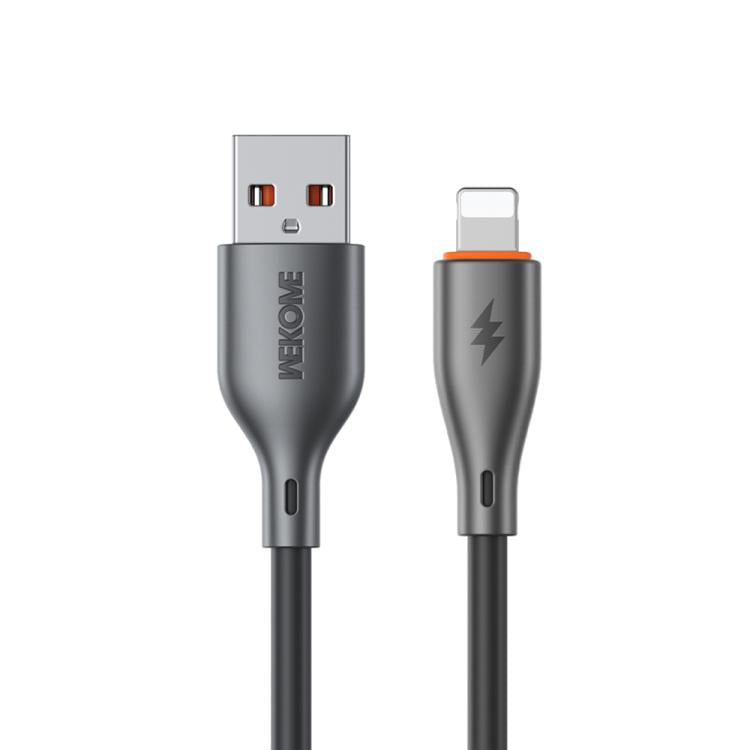 WK WDC-116i 12W USB to 8 Pin Fast Charging Data Cable, Length: 1m