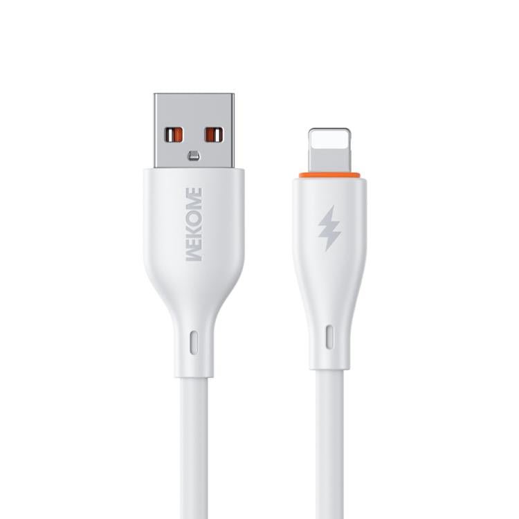 WK WDC-116i 12W USB to 8 Pin Fast Charging Data Cable, Length: 1m