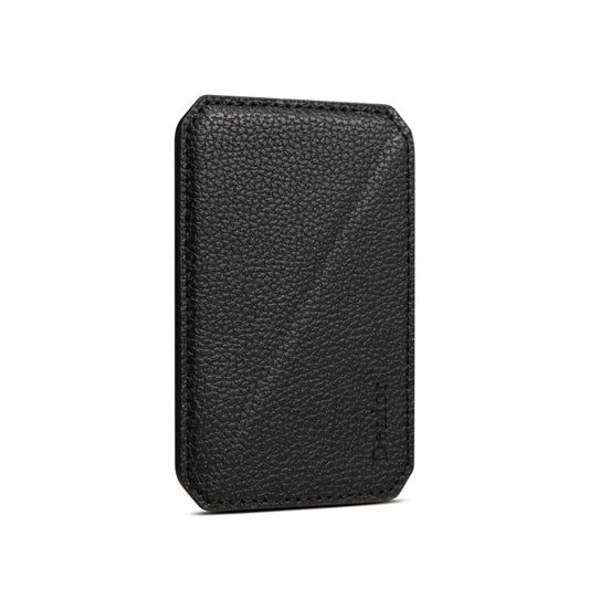 Denior V22 Calf Texture Leather MagSafe Card Holder Bag
