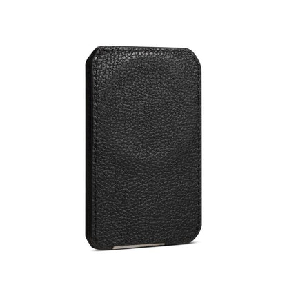 Denior V22 Calf Texture Leather MagSafe Card Holder Bag