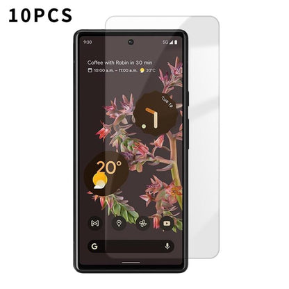 Kalebol 10pcs High-Aluminum Semi-Screen Anti-Fingerprint HD Tempered Glass Film, For Google Pixel 11 Pro XL, For Google Pixel 11, For Google Pixel 11 Pro, For Google Pixel 10a, For Google Pixel 10 Pro XL, For Google Pixel 10 Pro, For Google Pixel 10   ...