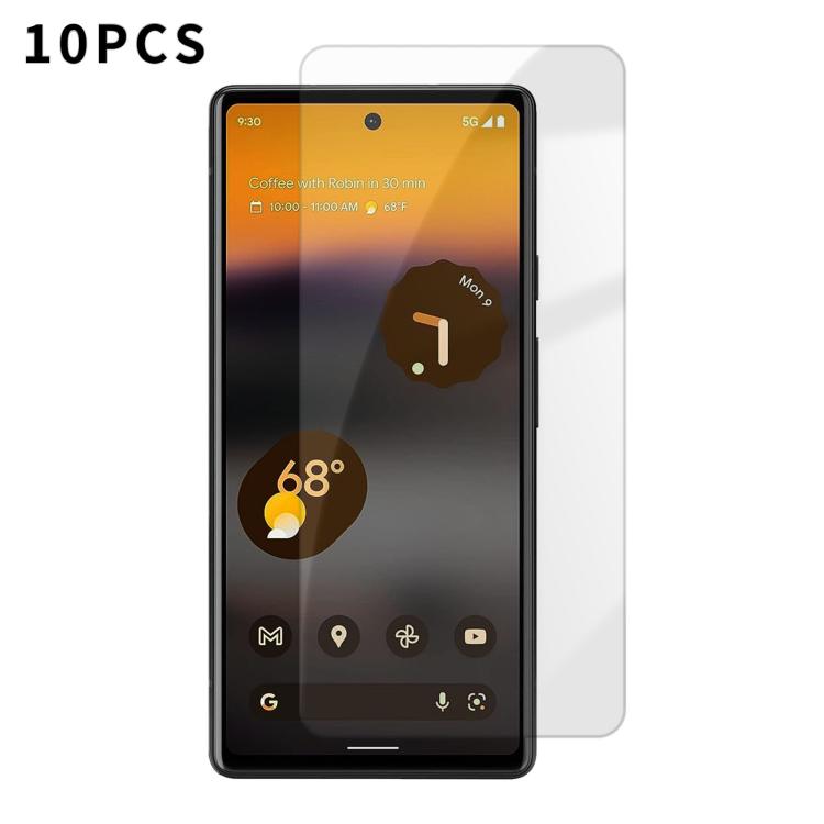 Kalebol 10pcs High-Aluminum Semi-Screen Anti-Fingerprint HD Tempered Glass Film, For Google Pixel 11 Pro XL, For Google Pixel 11, For Google Pixel 11 Pro, For Google Pixel 10a, For Google Pixel 10 Pro XL, For Google Pixel 10 Pro, For Google Pixel 10   ...