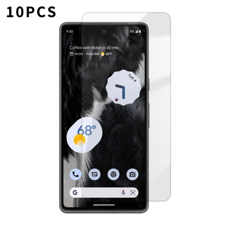 Kalebol 10pcs High-Aluminum Semi-Screen Anti-Fingerprint HD Tempered Glass Film, For Google Pixel 11 Pro XL, For Google Pixel 11, For Google Pixel 11 Pro, For Google Pixel 10a, For Google Pixel 10 Pro XL, For Google Pixel 10 Pro, For Google Pixel 10   ...