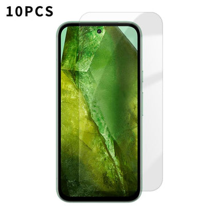 Kalebol 10pcs High-Aluminum Semi-Screen Anti-Fingerprint HD Tempered Glass Film, For Google Pixel 11 Pro XL, For Google Pixel 11, For Google Pixel 11 Pro, For Google Pixel 10a, For Google Pixel 10 Pro XL, For Google Pixel 10 Pro, For Google Pixel 10   ...