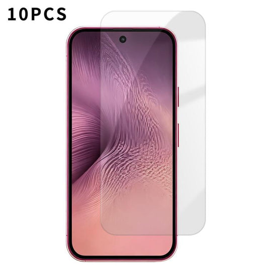 Kalebol 10pcs High-Aluminum Semi-Screen Anti-Fingerprint HD Tempered Glass Film, For Google Pixel 11 Pro XL, For Google Pixel 11, For Google Pixel 11 Pro, For Google Pixel 10a, For Google Pixel 10 Pro XL, For Google Pixel 10 Pro, For Google Pixel 10   ...