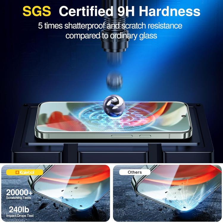 Kalebol 10pcs High-Aluminum Semi-Screen Anti-Fingerprint HD Tempered Glass Film, For Google Pixel 11 Pro XL, For Google Pixel 11, For Google Pixel 11 Pro, For Google Pixel 10a, For Google Pixel 10 Pro XL, For Google Pixel 10 Pro, For Google Pixel 10   ...