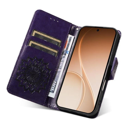 Embossed Sunflower Pattern Flip Leather Phone Case, For Realme 16T 5G, For Realme 16 Pro+ 5G Global, For Realme 16 Pro 5G Global, For Realme P4x 5G, For Realme C85 5G/15X 5G India, For Realme C85 Pro 4G, For Realme 15T 5G, For Realme C71 4G India      ...