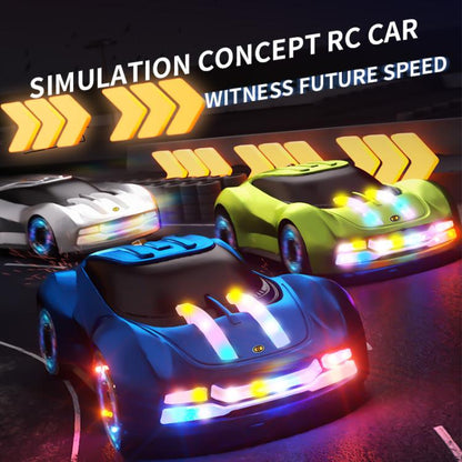 JJR/C Q206 B Future Technology New Energy Concept Remote Control Car, Single Control, Dual Control