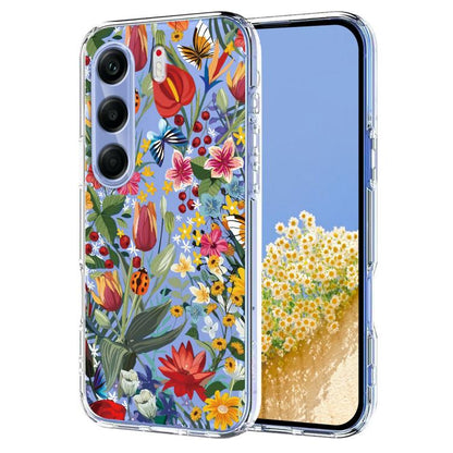 Flower Pattern Painted TPU Phone Case, For Tecno Spark Go 2024 / Pop 8 / Spark 20, For Tecno Spark 40C, For Tecno Pova 7 Pro 5G, For Tecno Pova 7 5G, For Tecno Spark 40 4G, For Tecno Pova 7 Ultra 5G, For Tecno Pova 7 4G, For Tecno Camon 40 Pro 4G / 5G ...