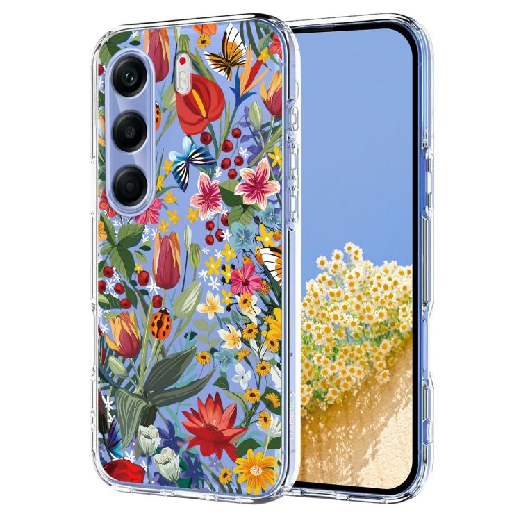 Flower Pattern Painted TPU Phone Case, For Tecno Spark Go 2024 / Pop 8 / Spark 20, For Tecno Spark 40C, For Tecno Pova 7 Pro 5G, For Tecno Pova 7 5G, For Tecno Spark 40 4G, For Tecno Pova 7 Ultra 5G, For Tecno Pova 7 4G, For Tecno Camon 40 Pro 4G / 5G ...