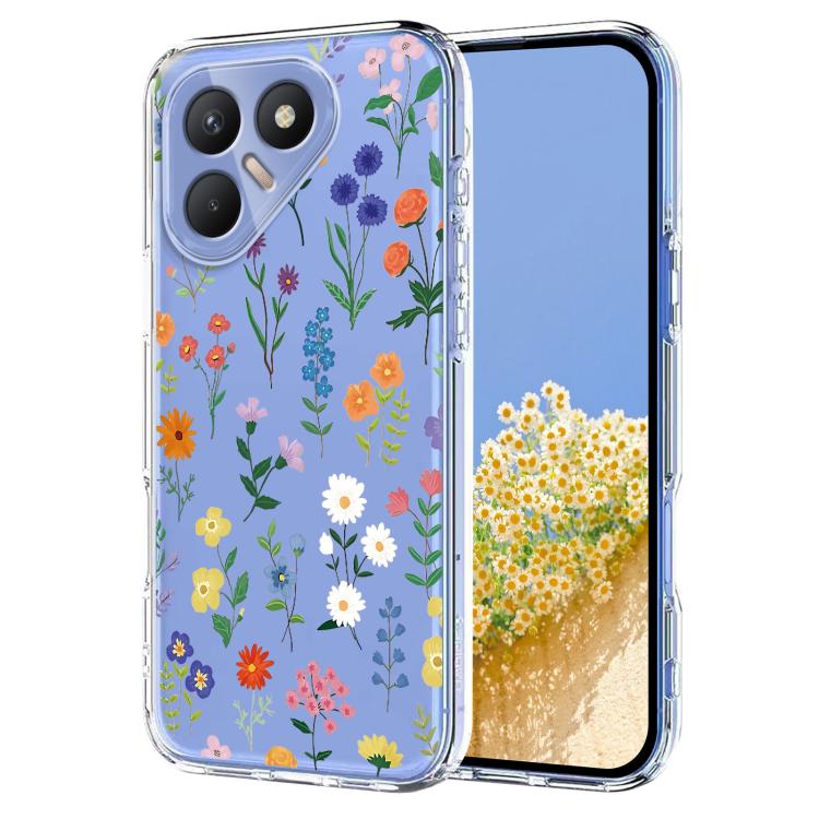 Flower Pattern Painted TPU Phone Case, For Tecno Spark Go 2024 / Pop 8 / Spark 20, For Tecno Spark 40C, For Tecno Pova 7 Pro 5G, For Tecno Pova 7 5G, For Tecno Spark 40 4G, For Tecno Pova 7 Ultra 5G, For Tecno Pova 7 4G, For Tecno Camon 40 Pro 4G / 5G ...
