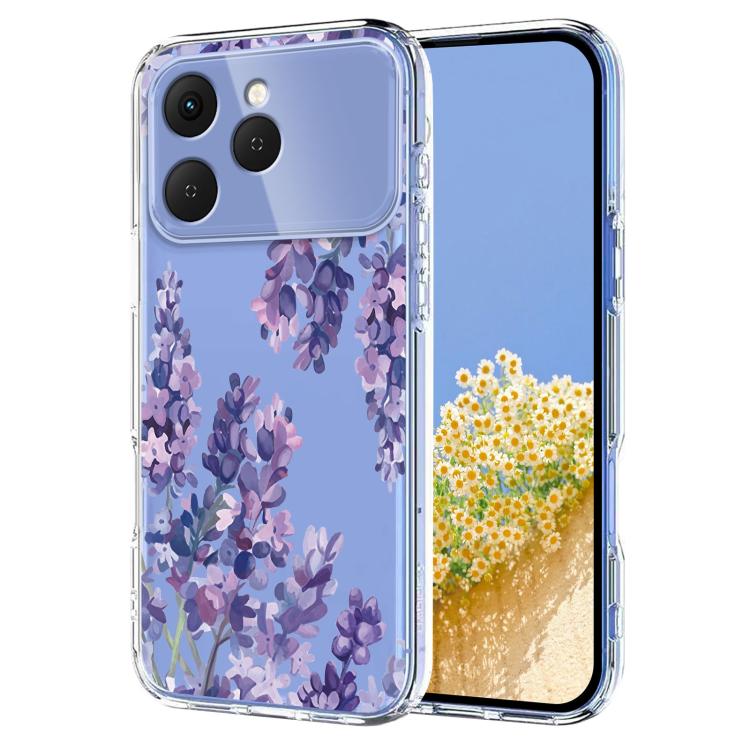 Flower Pattern Painted TPU Phone Case, For Tecno Spark Go 2024 / Pop 8 / Spark 20, For Tecno Spark 40C, For Tecno Pova 7 Pro 5G, For Tecno Pova 7 5G, For Tecno Spark 40 4G, For Tecno Pova 7 Ultra 5G, For Tecno Pova 7 4G, For Tecno Camon 40 Pro 4G / 5G ...