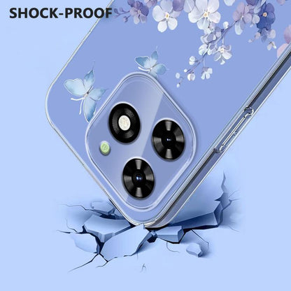 Flower Pattern Painted TPU Phone Case, For Tecno Spark Go 2024 / Pop 8 / Spark 20, For Tecno Spark 40C, For Tecno Pova 7 Pro 5G, For Tecno Pova 7 5G, For Tecno Spark 40 4G, For Tecno Pova 7 Ultra 5G, For Tecno Pova 7 4G, For Tecno Camon 40 Pro 4G / 5G ...