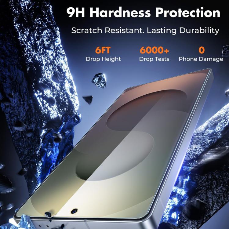 Kalebol 10pcs High-Aluminum Semi-Screen Anti-Fingerprint HD Tempered Glass Film