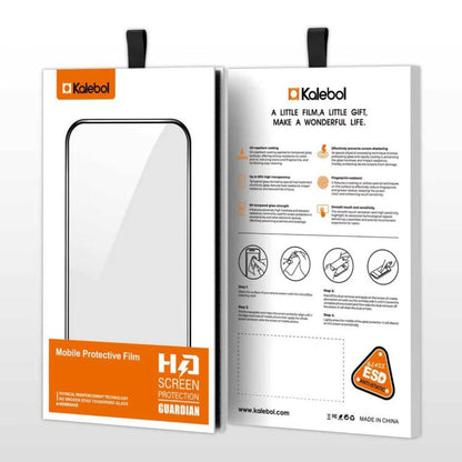 Kalebol 10pcs High-Aluminum Semi-Screen Anti-Fingerprint HD Tempered Glass Film, For Galaxy M47 5G, For Galaxy M56 5G, For Galaxy M55 5G, For Galaxy M34 5G, For Galaxy M54 5G, For Galaxy M14 5G, For Galaxy M53 5G, For Galaxy M33 5G