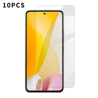 Kalebol 10pcs High-Aluminum Semi-Screen Anti-Fingerprint HD Tempered Glass Film, For Xiaomi Poco C81 Pro 4G, For Xiaomi 17T 5G, For Xiaomi 17 Ultra, For Xiaomi 17 Pro Max, For Xiaomi 17 Pro, For Xiaomi 17, For Xiaomi 15T Pro, For Xiaomi 15T            ...