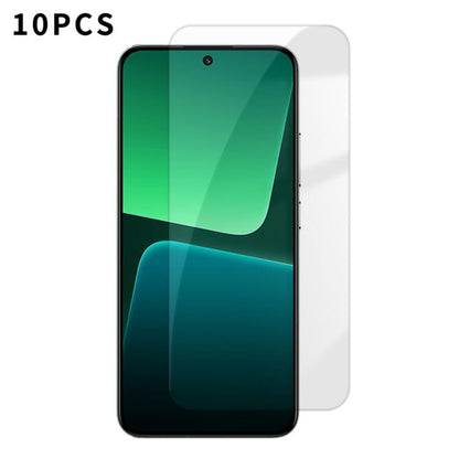 Kalebol 10pcs High-Aluminum Semi-Screen Anti-Fingerprint HD Tempered Glass Film, For Xiaomi Poco C81 Pro 4G, For Xiaomi 17T 5G, For Xiaomi 17 Ultra, For Xiaomi 17 Pro Max, For Xiaomi 17 Pro, For Xiaomi 17, For Xiaomi 15T Pro, For Xiaomi 15T            ...