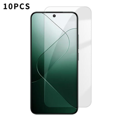 Kalebol 10pcs High-Aluminum Semi-Screen Anti-Fingerprint HD Tempered Glass Film, For Xiaomi Poco C81 Pro 4G, For Xiaomi 17T 5G, For Xiaomi 17 Ultra, For Xiaomi 17 Pro Max, For Xiaomi 17 Pro, For Xiaomi 17, For Xiaomi 15T Pro, For Xiaomi 15T            ...