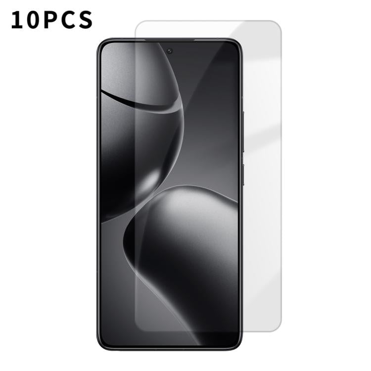 Kalebol 10pcs High-Aluminum Semi-Screen Anti-Fingerprint HD Tempered Glass Film, For Xiaomi Poco C81 Pro 4G, For Xiaomi 17T 5G, For Xiaomi 17 Ultra, For Xiaomi 17 Pro Max, For Xiaomi 17 Pro, For Xiaomi 17, For Xiaomi 15T Pro, For Xiaomi 15T            ...