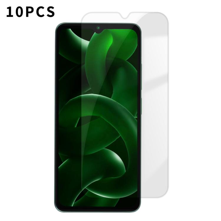 Kalebol 10pcs High-Aluminum Semi-Screen Anti-Fingerprint HD Tempered Glass Film, For Xiaomi Poco C81 Pro 4G, For Xiaomi 17T 5G, For Xiaomi 17 Ultra, For Xiaomi 17 Pro Max, For Xiaomi 17 Pro, For Xiaomi 17, For Xiaomi 15T Pro, For Xiaomi 15T            ...