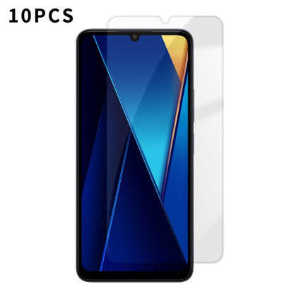 Kalebol 10pcs High-Aluminum Semi-Screen Anti-Fingerprint HD Tempered Glass Film, For Xiaomi Poco C81 Pro 4G, For Xiaomi 17T 5G, For Xiaomi 17 Ultra, For Xiaomi 17 Pro Max, For Xiaomi 17 Pro, For Xiaomi 17, For Xiaomi 15T Pro, For Xiaomi 15T            ...