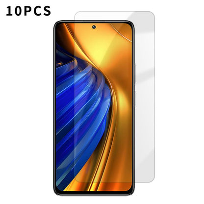 Kalebol 10pcs High-Aluminum Semi-Screen Anti-Fingerprint HD Tempered Glass Film, For Xiaomi Poco C81 Pro 4G, For Xiaomi 17T 5G, For Xiaomi 17 Ultra, For Xiaomi 17 Pro Max, For Xiaomi 17 Pro, For Xiaomi 17, For Xiaomi 15T Pro, For Xiaomi 15T            ...