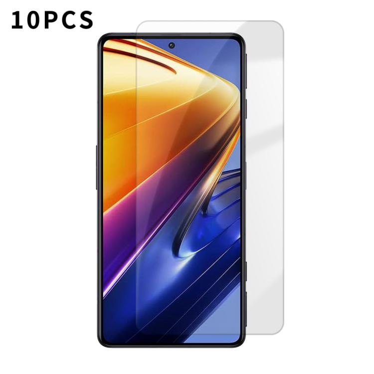 Kalebol 10pcs High-Aluminum Semi-Screen Anti-Fingerprint HD Tempered Glass Film, For Xiaomi Poco C81 Pro 4G, For Xiaomi 17T 5G, For Xiaomi 17 Ultra, For Xiaomi 17 Pro Max, For Xiaomi 17 Pro, For Xiaomi 17, For Xiaomi 15T Pro, For Xiaomi 15T            ...