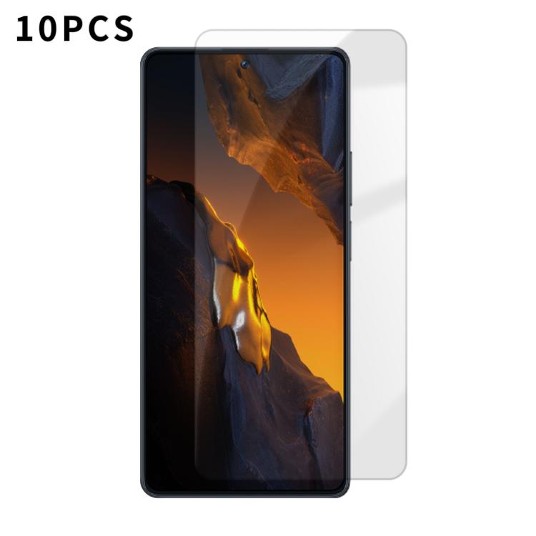 Kalebol 10pcs High-Aluminum Semi-Screen Anti-Fingerprint HD Tempered Glass Film, For Xiaomi Poco C81 Pro 4G, For Xiaomi 17T 5G, For Xiaomi 17 Ultra, For Xiaomi 17 Pro Max, For Xiaomi 17 Pro, For Xiaomi 17, For Xiaomi 15T Pro, For Xiaomi 15T            ...
