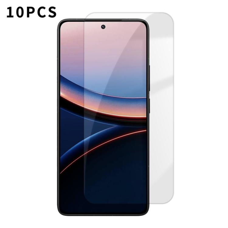 Kalebol 10pcs High-Aluminum Semi-Screen Anti-Fingerprint HD Tempered Glass Film, For Xiaomi Poco C81 Pro 4G, For Xiaomi 17T 5G, For Xiaomi 17 Ultra, For Xiaomi 17 Pro Max, For Xiaomi 17 Pro, For Xiaomi 17, For Xiaomi 15T Pro, For Xiaomi 15T            ...
