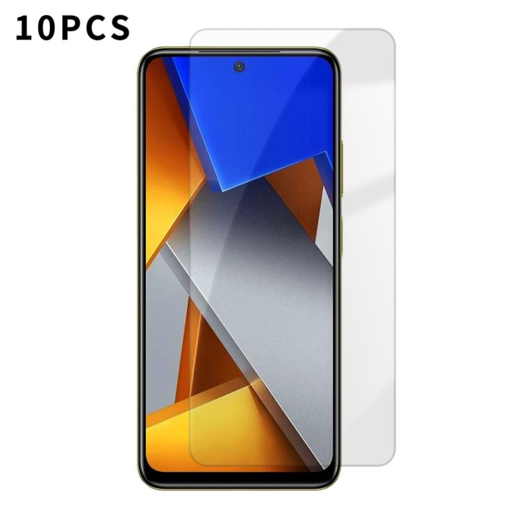 Kalebol 10pcs High-Aluminum Semi-Screen Anti-Fingerprint HD Tempered Glass Film, For Xiaomi Poco C81 Pro 4G, For Xiaomi 17T 5G, For Xiaomi 17 Ultra, For Xiaomi 17 Pro Max, For Xiaomi 17 Pro, For Xiaomi 17, For Xiaomi 15T Pro, For Xiaomi 15T            ...