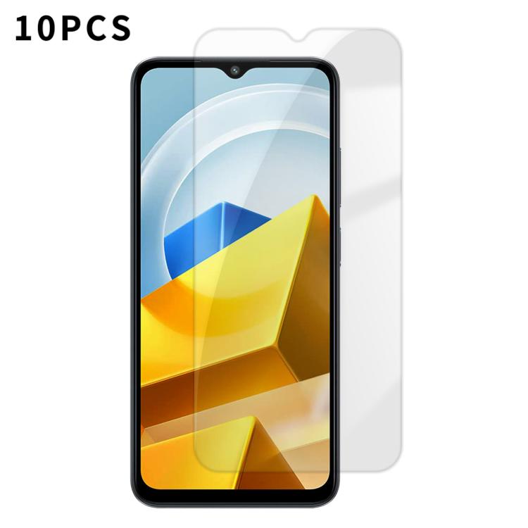Kalebol 10pcs High-Aluminum Semi-Screen Anti-Fingerprint HD Tempered Glass Film, For Xiaomi Poco C81 Pro 4G, For Xiaomi 17T 5G, For Xiaomi 17 Ultra, For Xiaomi 17 Pro Max, For Xiaomi 17 Pro, For Xiaomi 17, For Xiaomi 15T Pro, For Xiaomi 15T            ...