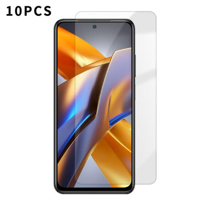 Kalebol 10pcs High-Aluminum Semi-Screen Anti-Fingerprint HD Tempered Glass Film, For Xiaomi Poco C81 Pro 4G, For Xiaomi 17T 5G, For Xiaomi 17 Ultra, For Xiaomi 17 Pro Max, For Xiaomi 17 Pro, For Xiaomi 17, For Xiaomi 15T Pro, For Xiaomi 15T            ...