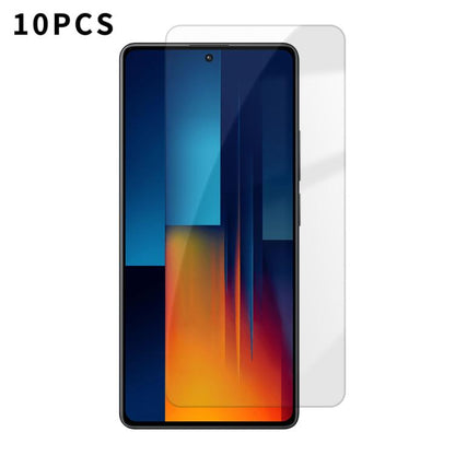 Kalebol 10pcs High-Aluminum Semi-Screen Anti-Fingerprint HD Tempered Glass Film, For Xiaomi Poco C81 Pro 4G, For Xiaomi 17T 5G, For Xiaomi 17 Ultra, For Xiaomi 17 Pro Max, For Xiaomi 17 Pro, For Xiaomi 17, For Xiaomi 15T Pro, For Xiaomi 15T            ...