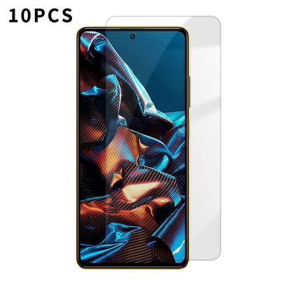 Kalebol 10pcs High-Aluminum Semi-Screen Anti-Fingerprint HD Tempered Glass Film, For Xiaomi Poco C81 Pro 4G, For Xiaomi 17T 5G, For Xiaomi 17 Ultra, For Xiaomi 17 Pro Max, For Xiaomi 17 Pro, For Xiaomi 17, For Xiaomi 15T Pro, For Xiaomi 15T            ...