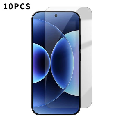 Kalebol 10pcs High-Aluminum Semi-Screen Anti-Fingerprint HD Tempered Glass Film, For Xiaomi Poco C81 Pro 4G, For Xiaomi 17T 5G, For Xiaomi 17 Ultra, For Xiaomi 17 Pro Max, For Xiaomi 17 Pro, For Xiaomi 17, For Xiaomi 15T Pro, For Xiaomi 15T            ...