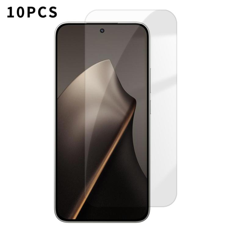 Kalebol 10pcs High-Aluminum Semi-Screen Anti-Fingerprint HD Tempered Glass Film, For Xiaomi Poco C81 Pro 4G, For Xiaomi 17T 5G, For Xiaomi 17 Ultra, For Xiaomi 17 Pro Max, For Xiaomi 17 Pro, For Xiaomi 17, For Xiaomi 15T Pro, For Xiaomi 15T            ...