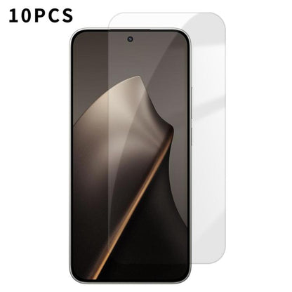 Kalebol 10pcs High-Aluminum Semi-Screen Anti-Fingerprint HD Tempered Glass Film, For Xiaomi Poco M8 Power 5G, For Xiaomi 17T Pro 5G, For Xiaomi Poco C81 Pro 4G, For Xiaomi 17T 5G, For Xiaomi 17 Ultra, For Xiaomi 17 Pro Max, For Xiaomi 17 Pro           ...