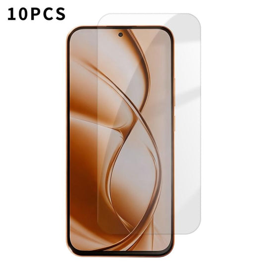 Kalebol 10pcs High-Aluminum Semi-Screen Anti-Fingerprint HD Tempered Glass Film, For Xiaomi Poco M8 Power 5G, For Xiaomi 17T Pro 5G, For Xiaomi Poco C81 Pro 4G, For Xiaomi 17T 5G, For Xiaomi 17 Ultra, For Xiaomi 17 Pro Max, For Xiaomi 17 Pro
