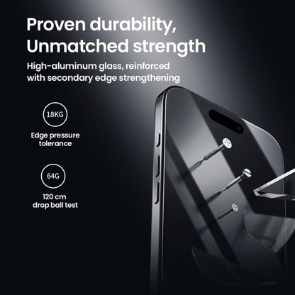 NILLKIN CP+Pro Explosion-proof Tempered Glass Film with Dust-free Cabin, For iPhone 17 Pro Max, For iPhone 17 Pro, For iPhone 17, For iPhone Air