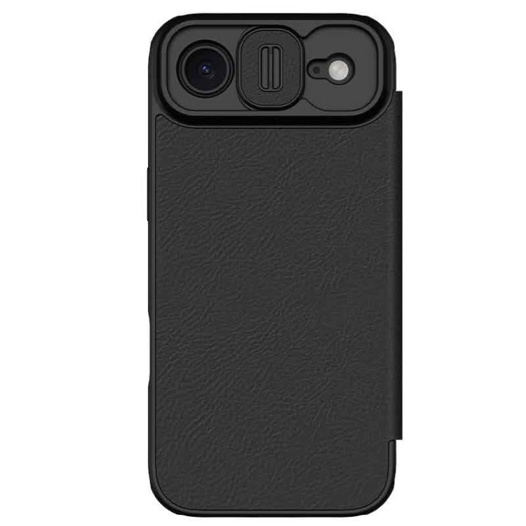 NILLKIN QIN Series Pro Sliding Camera Cover Design Leather Phone Case, For iPhone 17 Pro, For iPhone 17, For iPhone Air